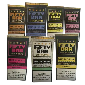 Fifty Bar Disposables by Beard [20k Puffs]