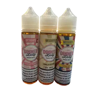 East Coast Clouds Dinner Lady Desserts E-liquid 60ml